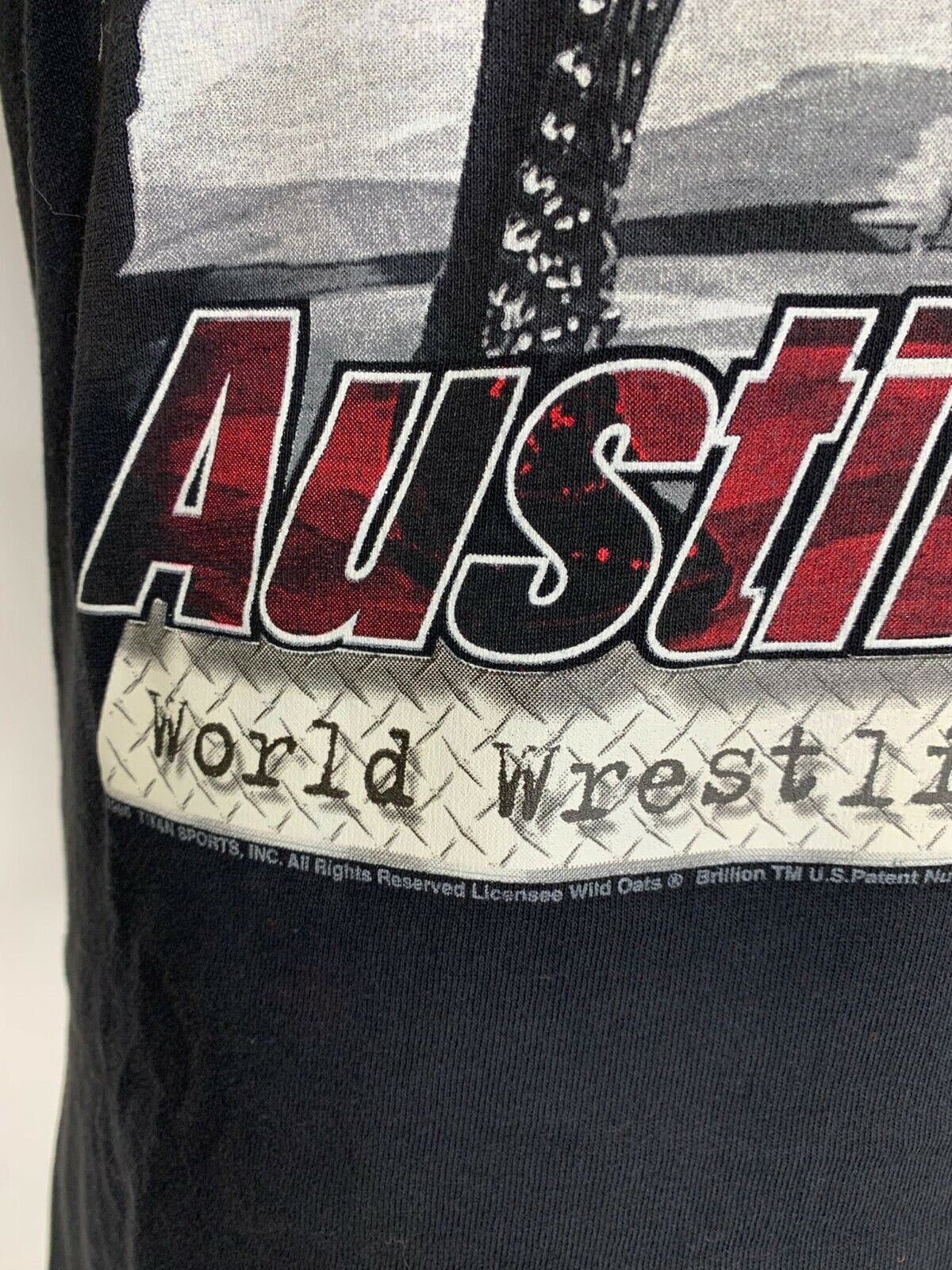 Stone Cold Steve Austin 3:16 Mens M WWF Attitude VTG T Shirt The Rock Wild Oats
