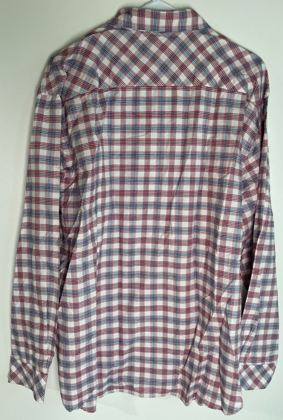 California Shirt Co Men XXL Yarn Dye Oxford Long Sleeve Plaid Button Stitchfix