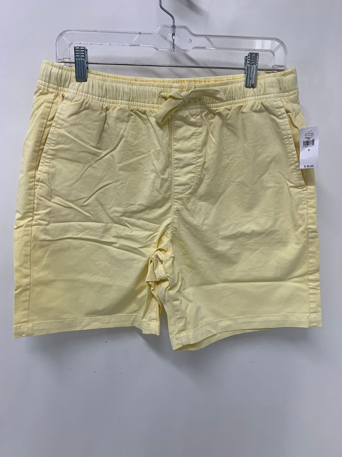 Gap Lot of 3 Mens S 7" Easy Shorts E-Waist Chino Pull On Mauve Pink Yellow Blue