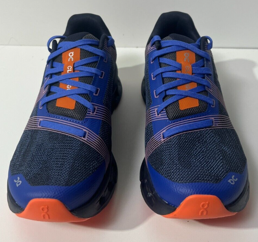 ON Women's 8 Cloudgo Mesh Lace Up CloudTec Running Shoes Indigo Ink 55-98233