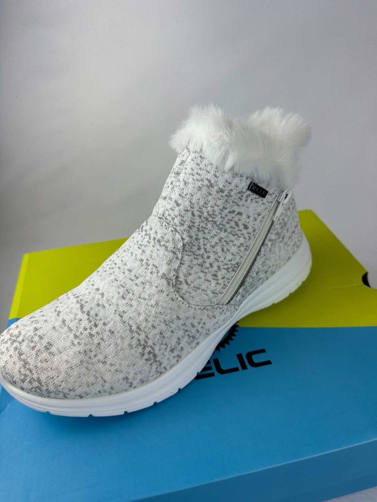 Telic Womens 10 Apres-Ski Snow Drift Comfort Recovery Boot Faux Fur 510-02-W10