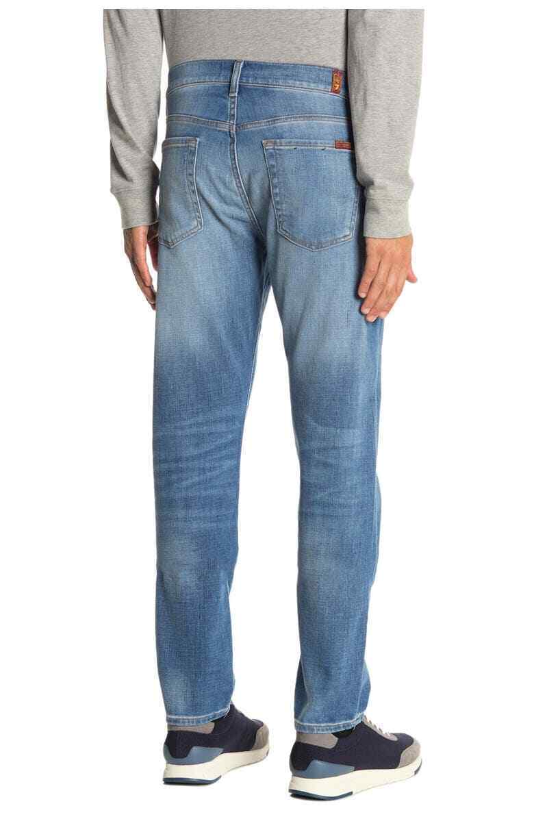 7 for all Mankind Mens 38 Series 7 Slim Taper Adrien Jeans Aficionado Wash 40