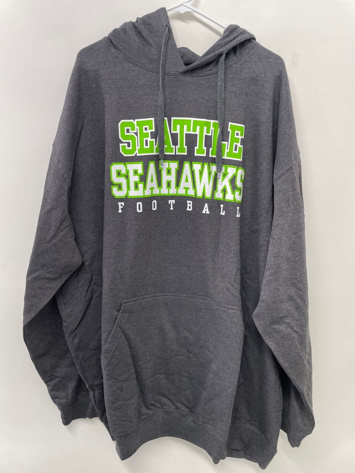 Seattle Seahawks Men 4XL Pullover Fleece Practice Hoodie Fanatics Sweatshirt NFL