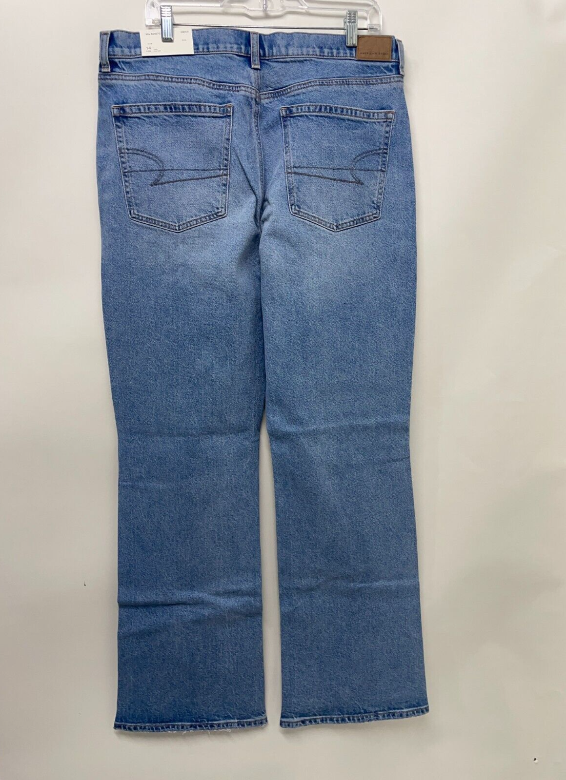 American Eagle Womens 14L '90s Bootcut Jeans Faded Indigo Stretch Deni – B  Squared Liquidation