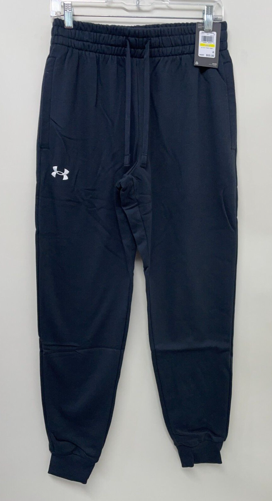 Under Armour Mens M Rival Fleece Joggers Black Loose Fit Lightweight 'iuKJ