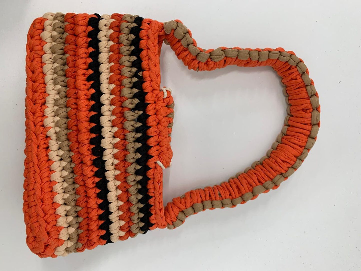 Gemsun Womens Brot Bag 100% Recycled Textile Hand Bag Knit Clutch 10.5x6