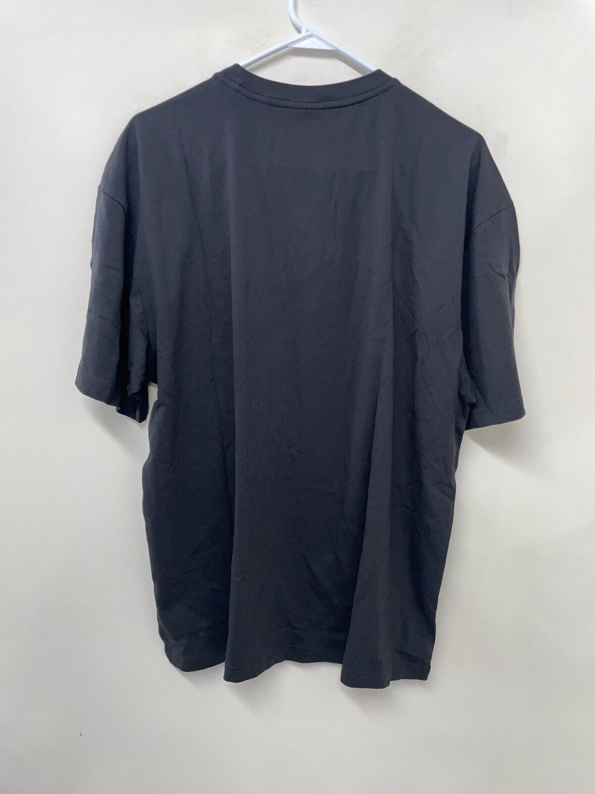 Gymshark Mens M Essential Oversized T-Shirt Black Short Sleeve A1A3E-BBBB