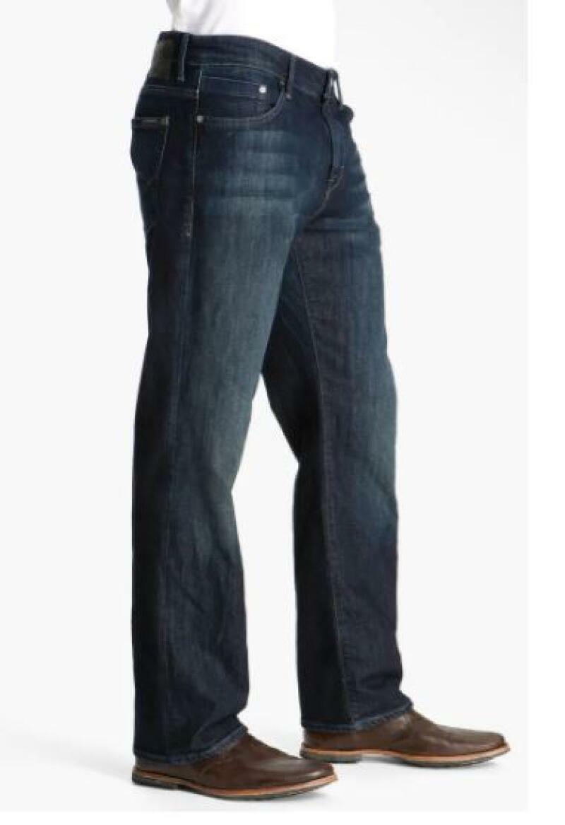 Mavi Mens 46x32 Deep Stanford Dark Wash Matt Relaxed Fit Jeans Straight Leg
