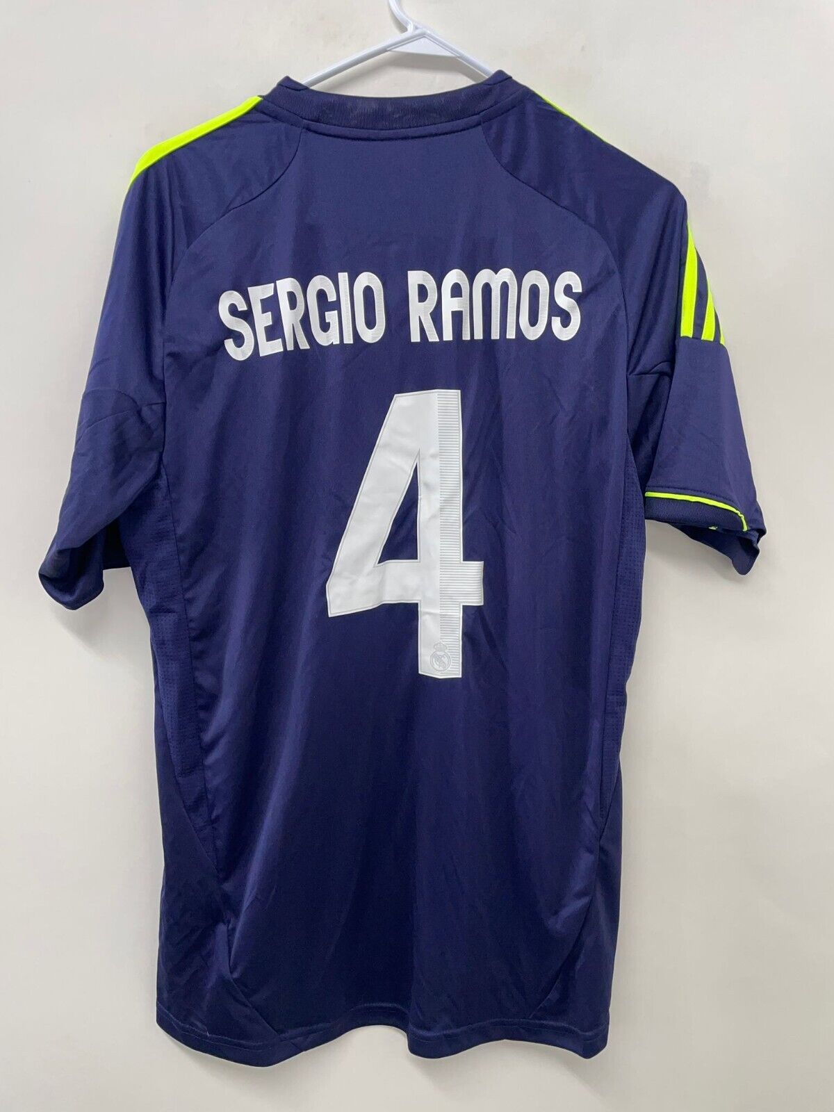 Real Madrid adidas Men L 2012/13 Away Jersey Sergio Ramos X21992 Football Soccer