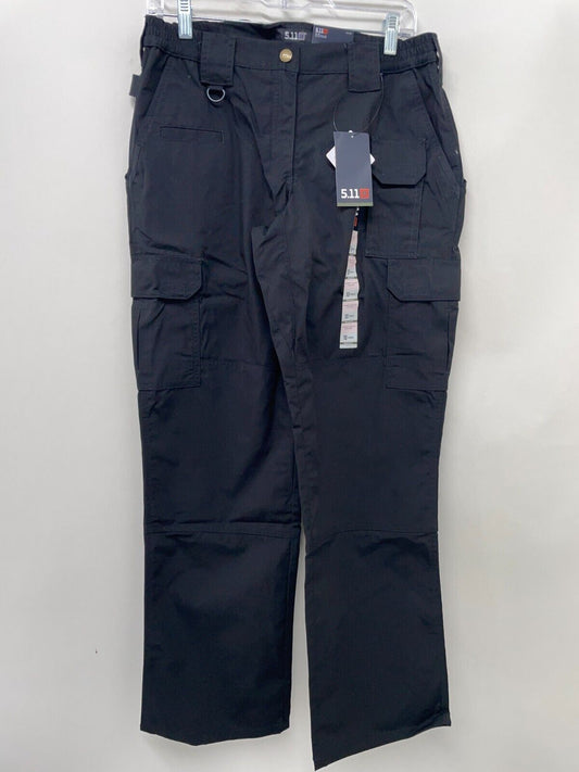 5.11 Tactical Womens 10 Taclite Pro Ripstop Cargo Pants Black Regular Fit 64360
