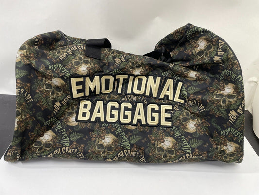 A**holes Live Forever Emotional Baggage From Death Comes Life Duffel Bag ALF