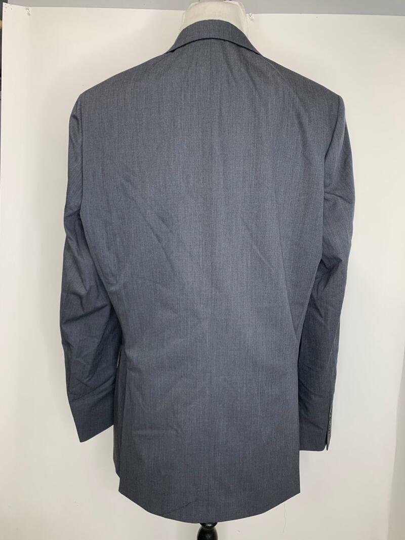 Hart Schaffner & Marx Mens 46L 44L Gray Chicago Fit Suit Jacket Blazer