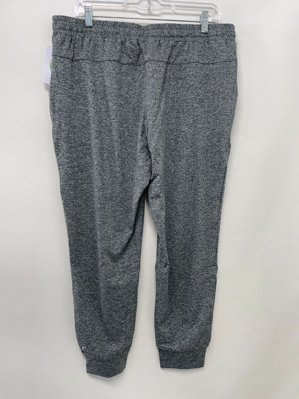 Zyia Active Womens XL Downtime Jogger Pants Heather Charcoal Gray Drawstring