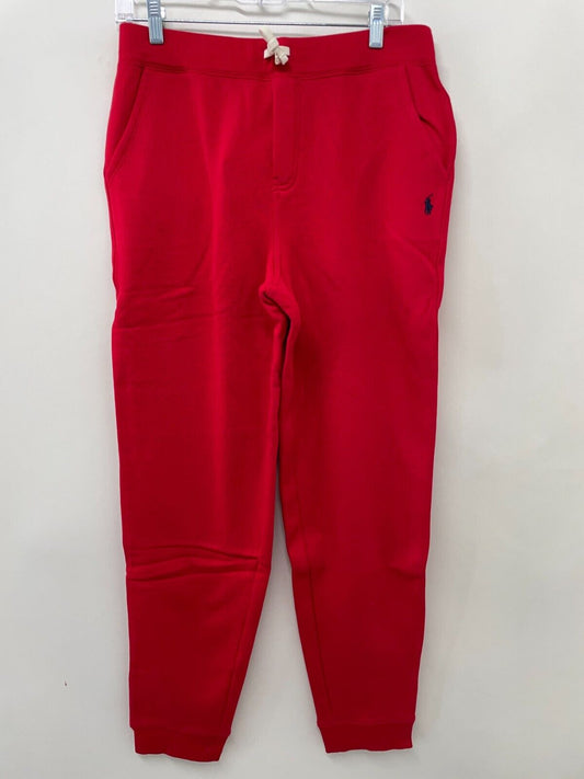 Polo Ralph Lauren Kids XL (18-20) Core Replen Fleece Joggers Sweatpants Red