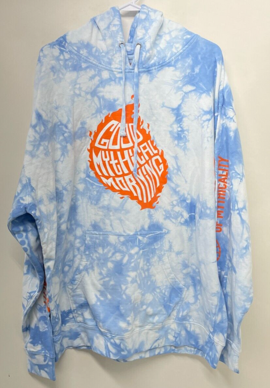 GMM 10 Years Mythicality Men 3XL Hoodie Sweatshirt Good Mythical Morning Tie Dye