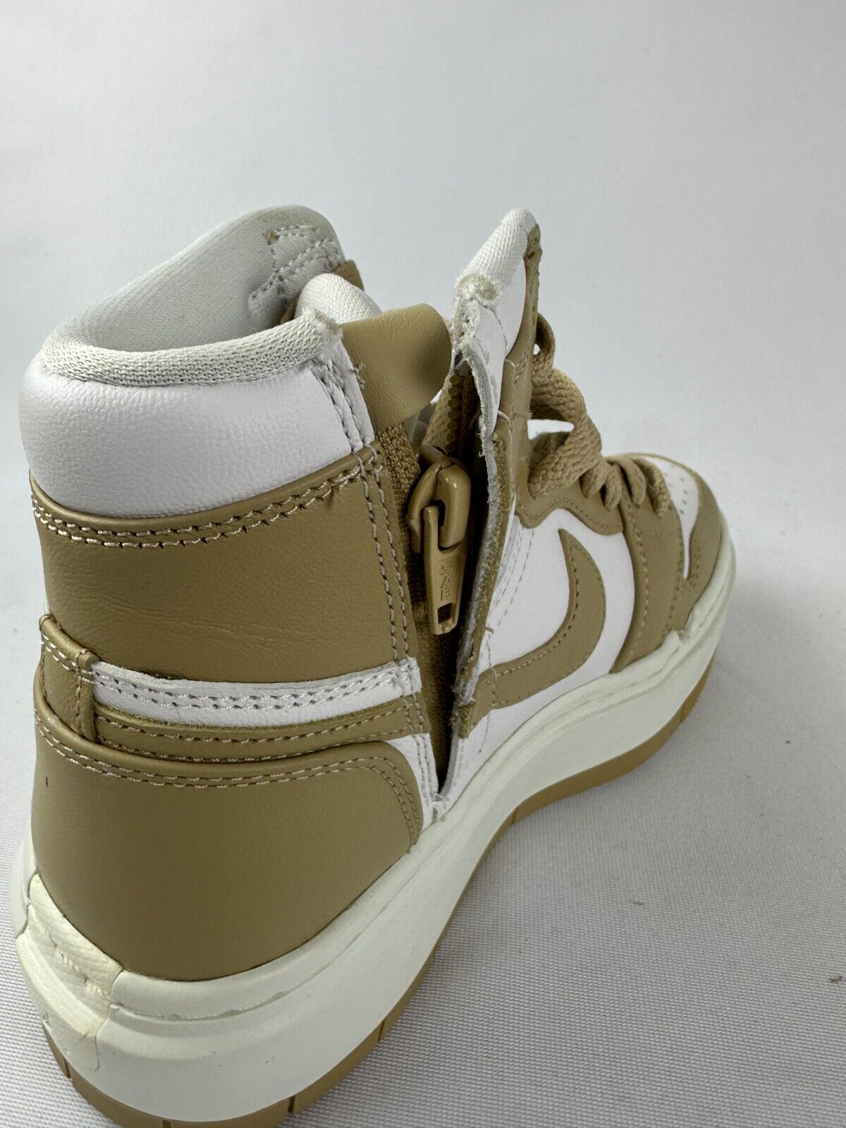 Nike Womens 6 Air Jordan 1 Elevate High Top Sneaker Vachetta Tan DN3253-121