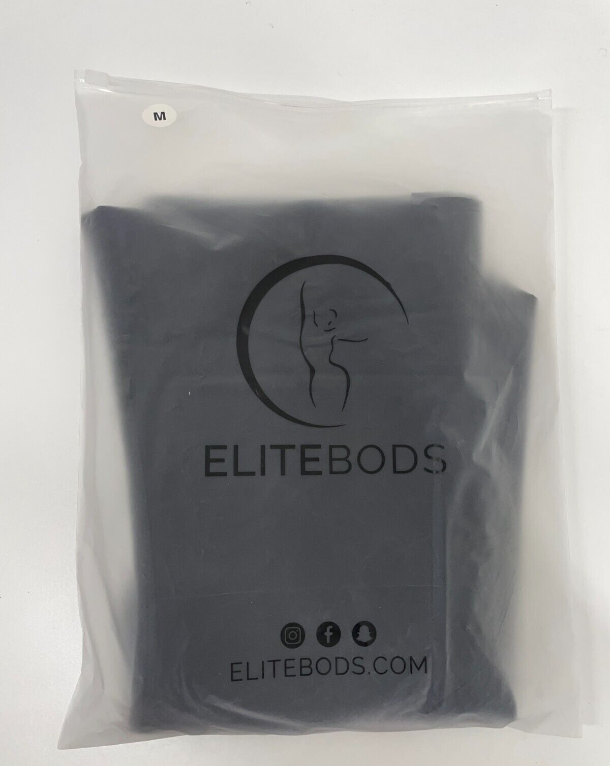 Elitebods Women's M Chaleco Waist Trainer Sweat Vest Black Workout Thermogenic