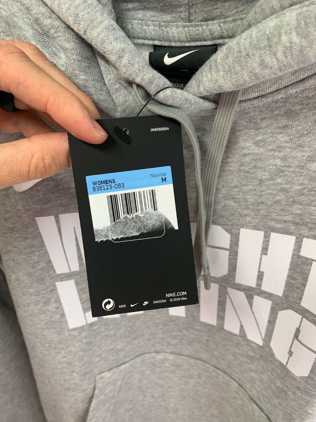 Nike hotsell weightlifting hoodie