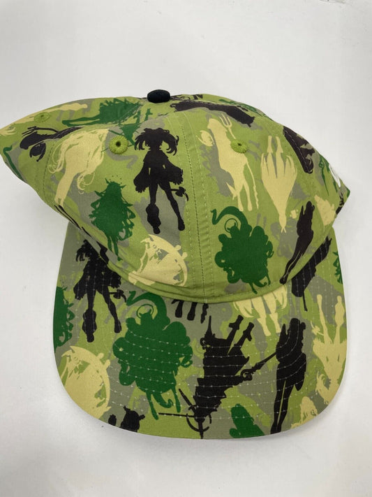 Hololive New Unisex OSFA English Collaboration Cap Green Super Expo Camo Era Hat