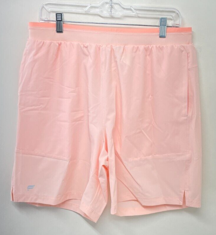 Fabletics Mens L The Fundamental Short II Unlined 7in Pink Buttercream S02252996