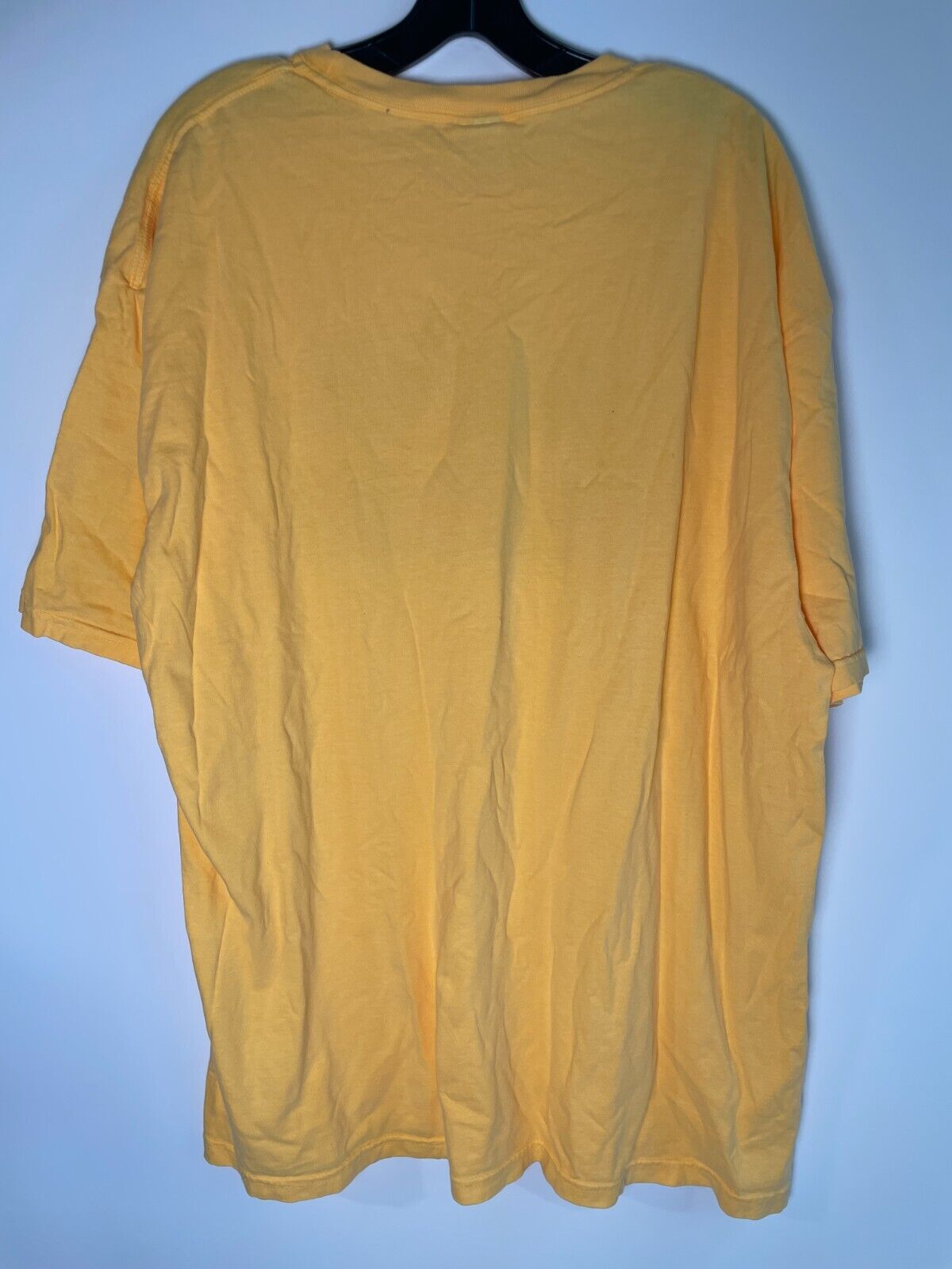 Nolan Taylor Comfort Colors Mens XXL Graphic T-Shirt Yellow Tour Indie Folk Rap