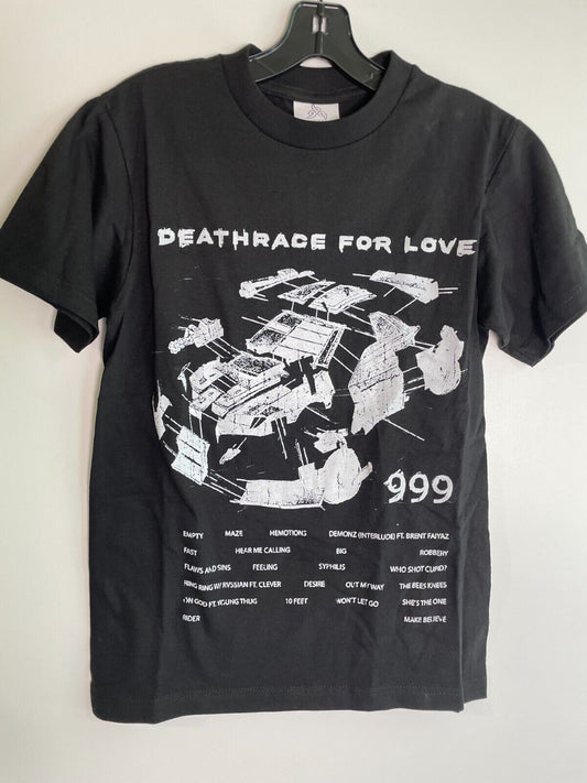 Juice Wrld 999 Club S Wrecked Tee T Shirt Death Race For Love Anniversary Black