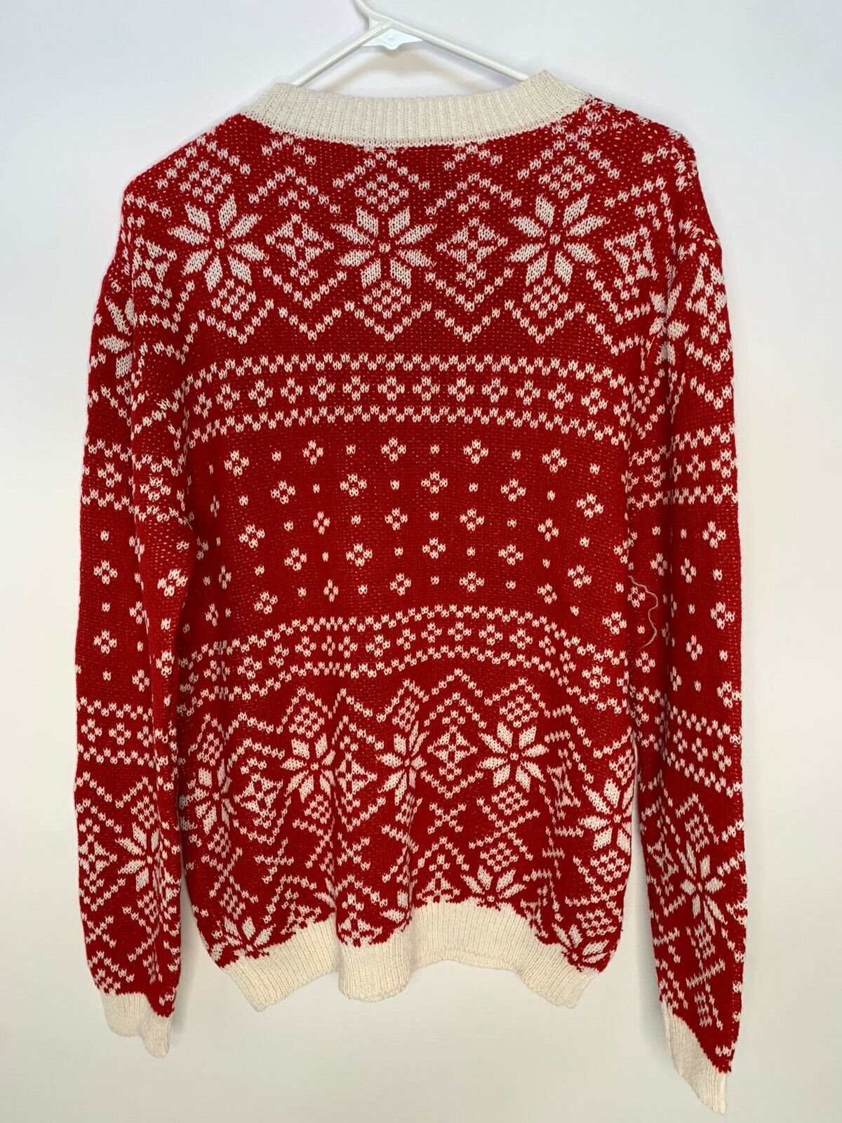 A**holes Live Forever Linda Finegold Mens M Fair Isle Holiday Sweater Christmas