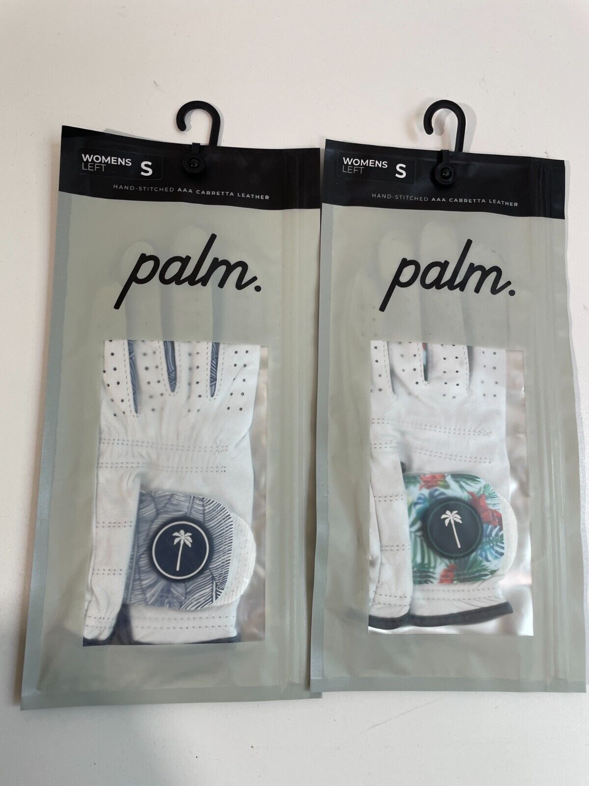 2-Pack Palm Women's S Left Hand Barrels & Birdies Tropical Golf Glove 103P-WLHS