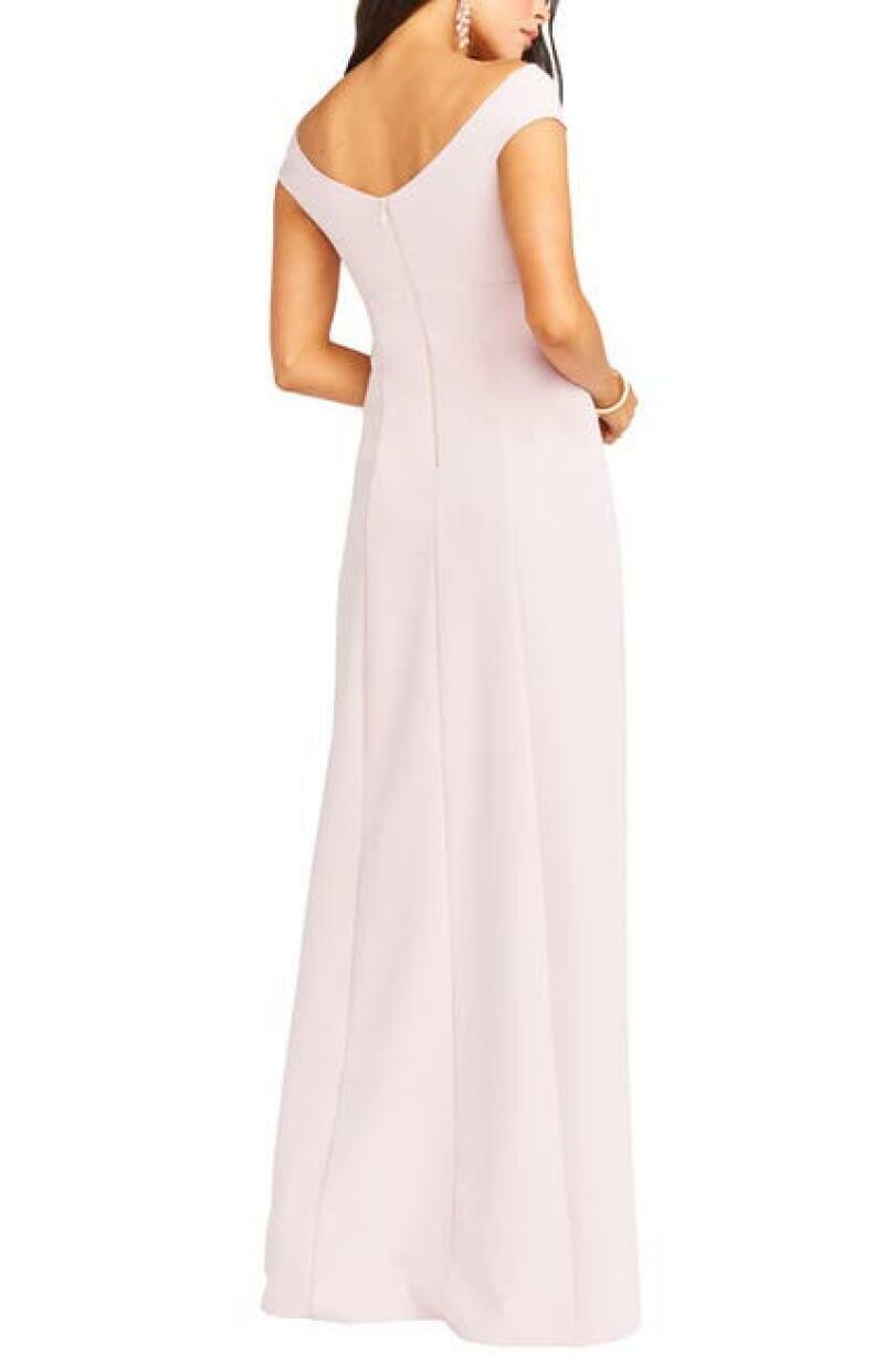 Show Me Your Mumu Womens M Vintage Rose Mauve Zurich Front Knot Gown Dress