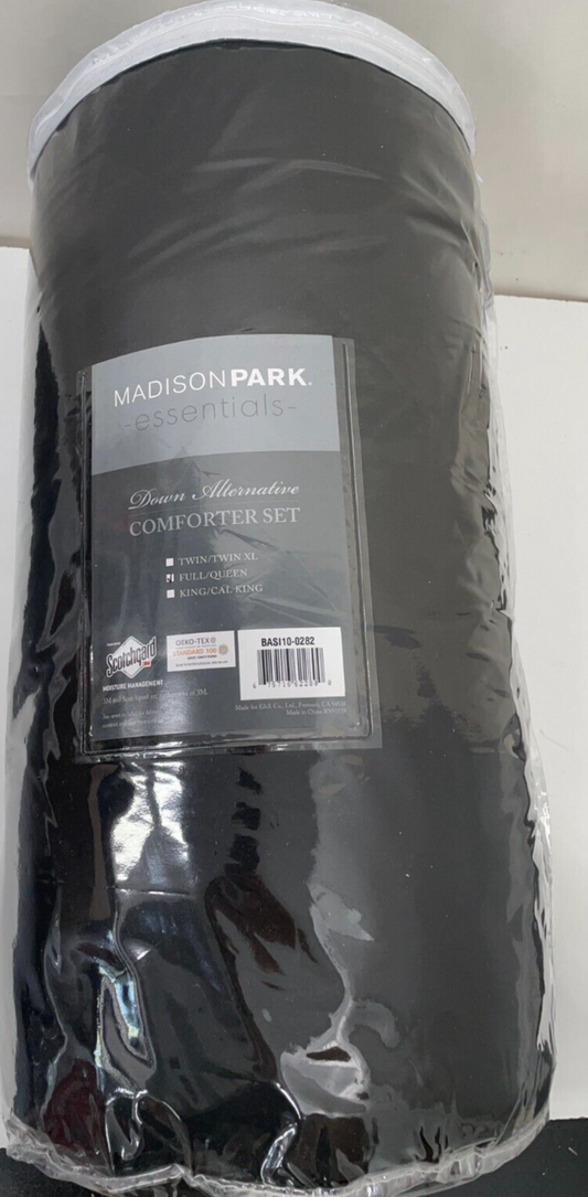 Madison Park Essentials Full/Queen 3M Down-Alternative Reversible Comforter Set