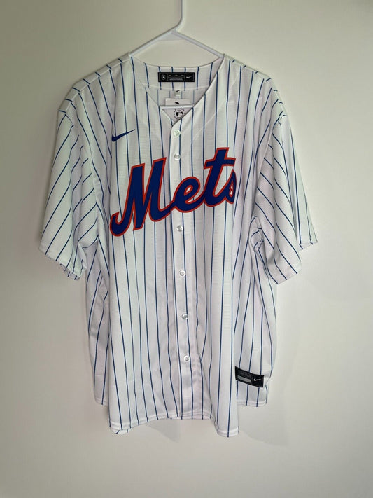 Nike Men's XXL New York Mets Pete Alonso #20 MLB Jersey White Replica T770-NMVV1