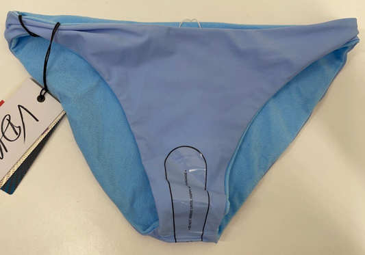 VDM The Label Womens S Reversible Bikini Swim Bottoms Light Blue Lavender