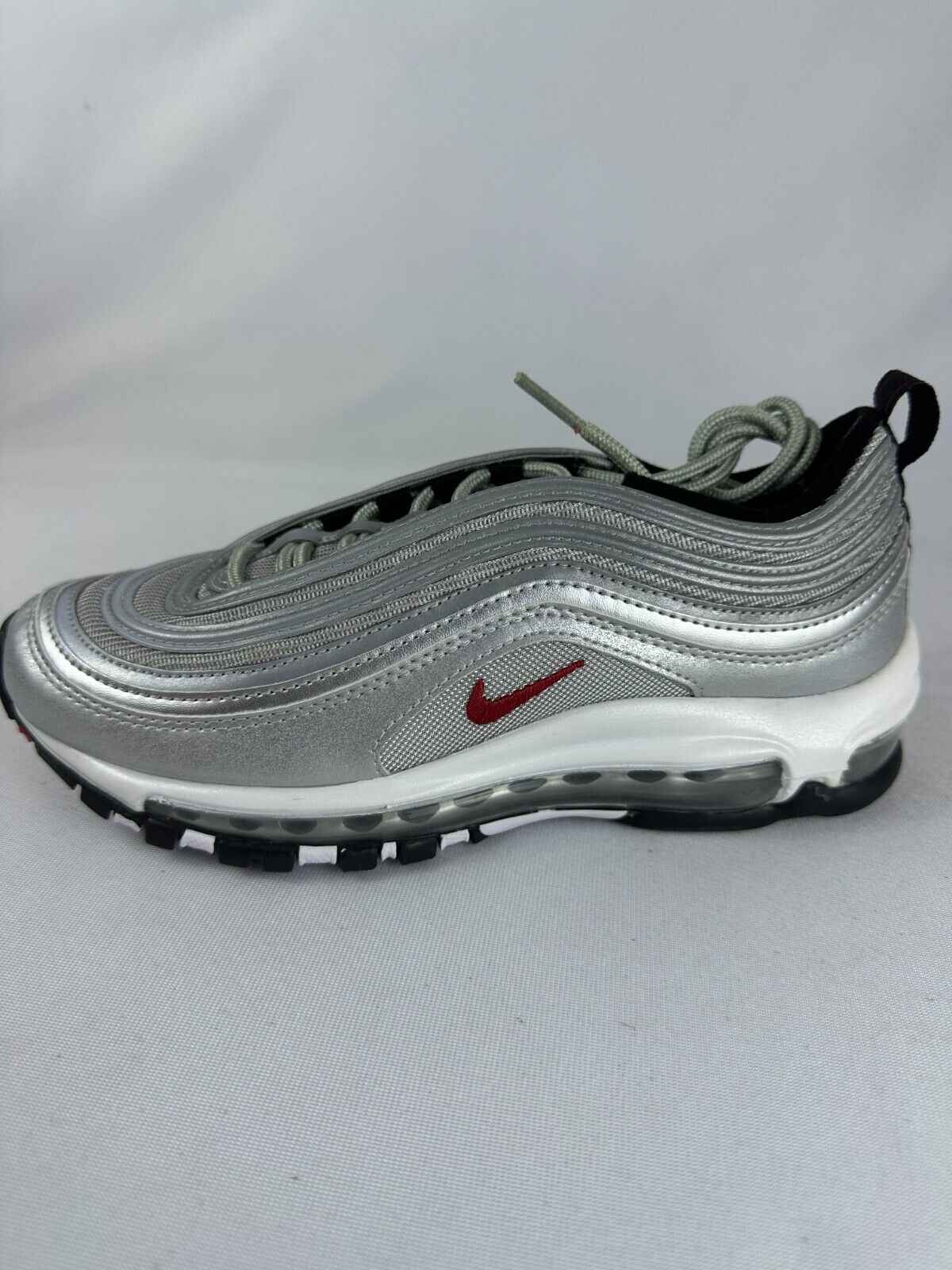 Nike Youth 5Y Air Max 97 OG QS Silver Bullet Running Shoes 