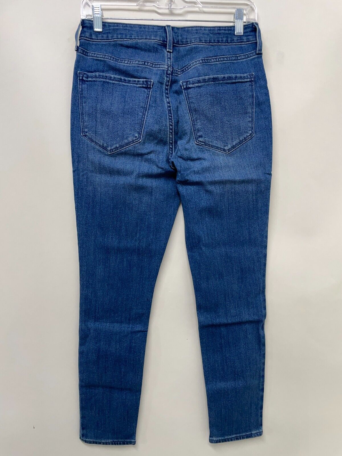Old Navy Womens 6 Petite High-Waisted Wow Super Skinny Jeans Medium Wash 734884