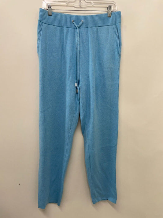 Zenergy Womens 1R Cotton Cashmere-Blend Ankle Pants Blue Straight Leg 570316466