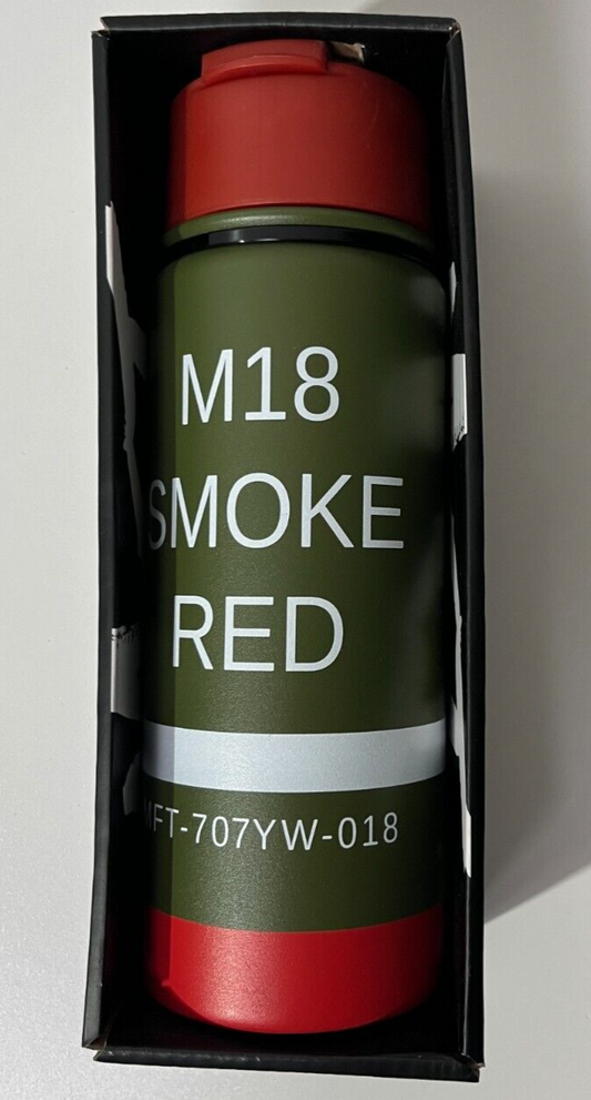 Mission First Tactical Evac M18 Tumbler Flip Top Bottle Red Smoke 16oz DM18R-16