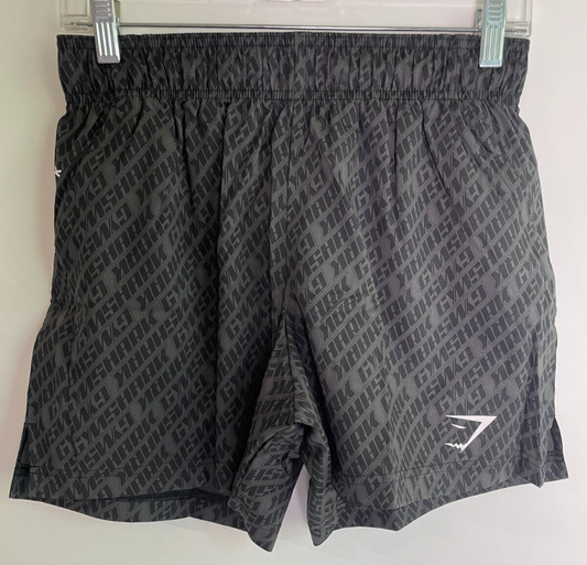 Gymshark Men's S Sport 5" Shorts Asphalt Gray Running Training A2A8K-GCDC