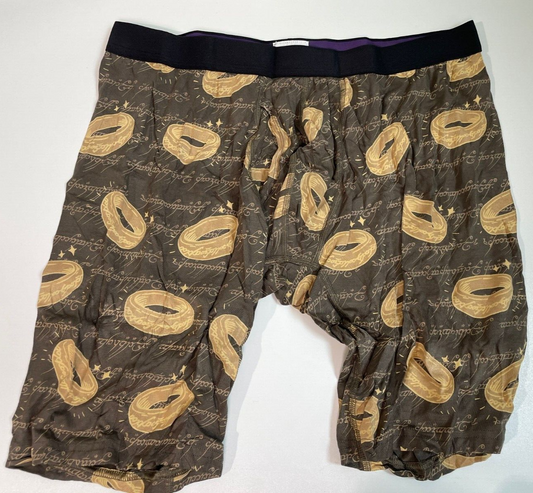 MeUndies Mens XL Long Boxer Brief Underwear w/ Fly Lord of the Rings One Ring