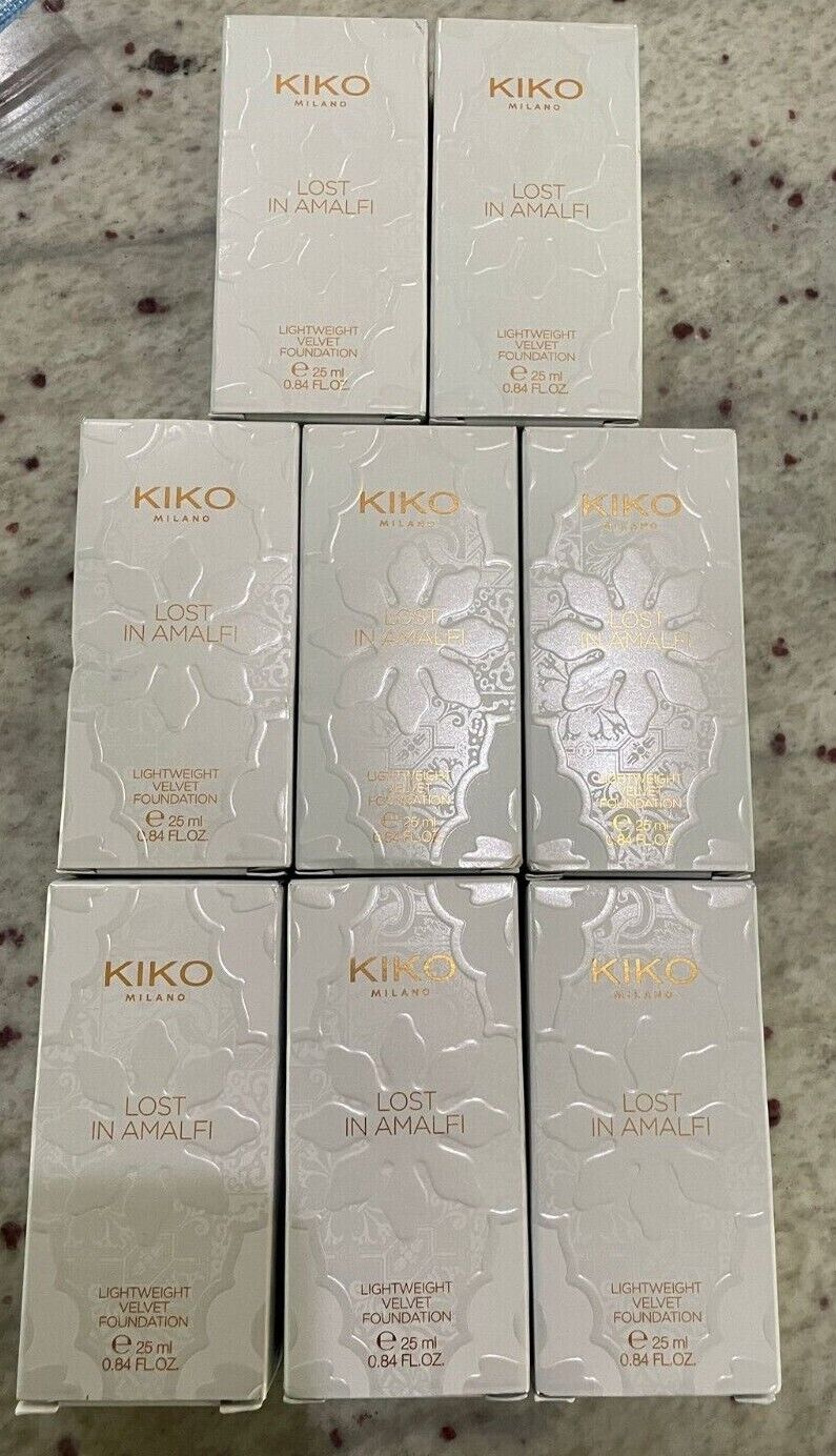 Kiko Milano Cosmetics Lost in Amalfi Lightweight Velvet Foundation 25ml