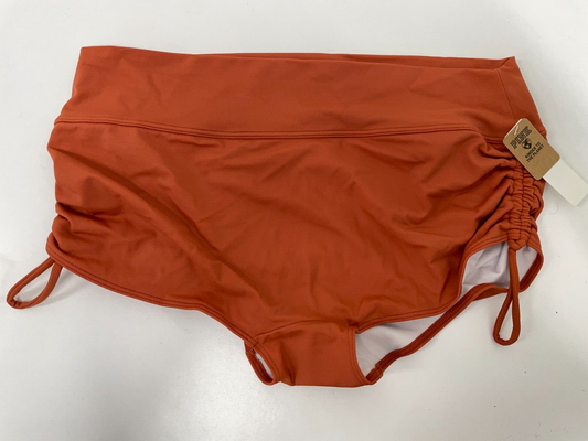PINK Victoria's Secret Women's XL Shortie Bikini Bottom Amber Clay 11199799 NWT