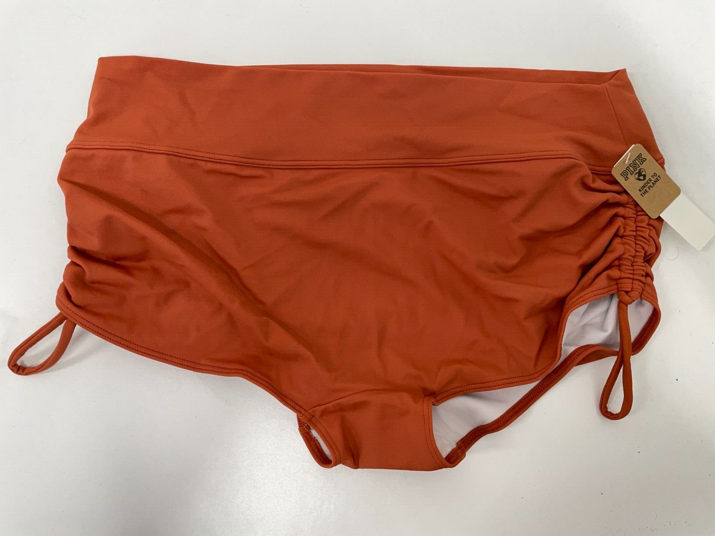 PINK Victoria's Secret Women's XL Shortie Bikini Bottom Amber Clay 11199799 NWT
