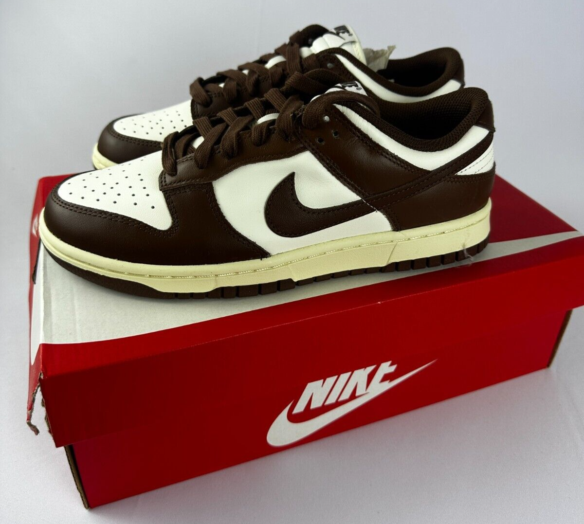 Nike Women's 8 Dunk Low Cacao Wow Lace Up Casual Shoes Sneakers DD1503 124