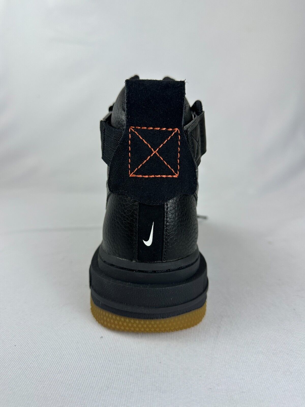 Nike Womens 7 Air Force 1 High Top UT 2.0 Black Skateboarding Shoes DC3584-001