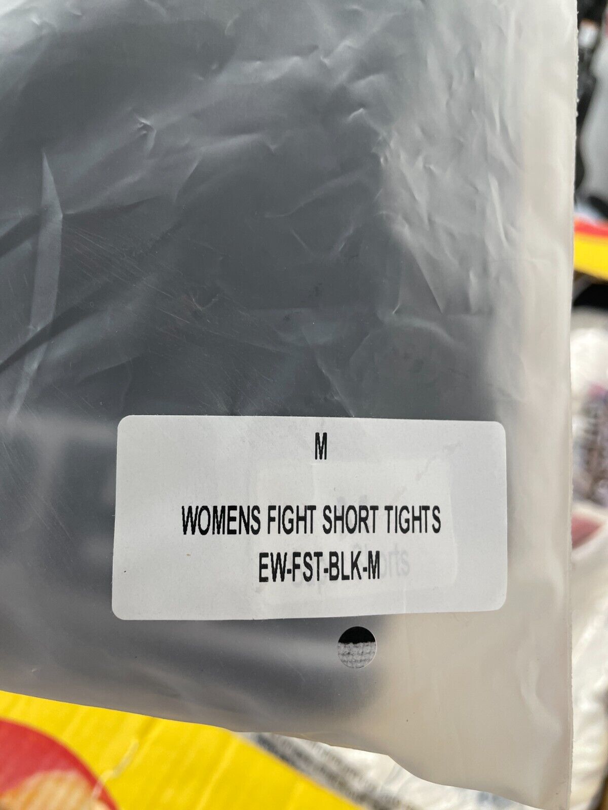 Engage Womens M Fight Short Tights Black Jiu Jitsu MMA Grappling