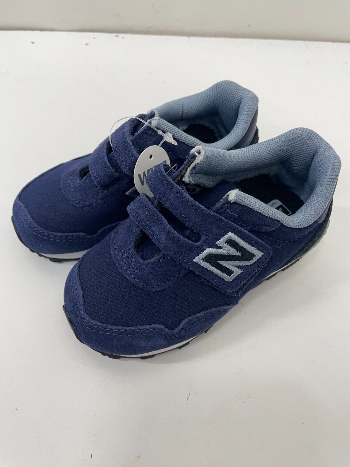 New Balance Toddler Boys 6 Wide 515 Sneaker Shoes Navy Blue Hook & Loop IV515CP
