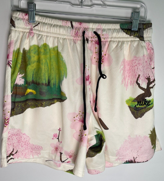 Nike Club Men's S Mesh Cherry Blossom Shorts Standard Fit Pockets FN1843-133