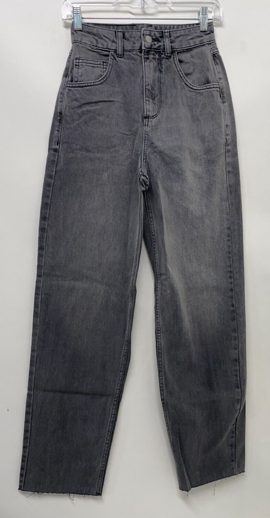 Reclaimed Vintage Womens 24 90's Dad Jean Washed Gray High Rise Denim ASOS