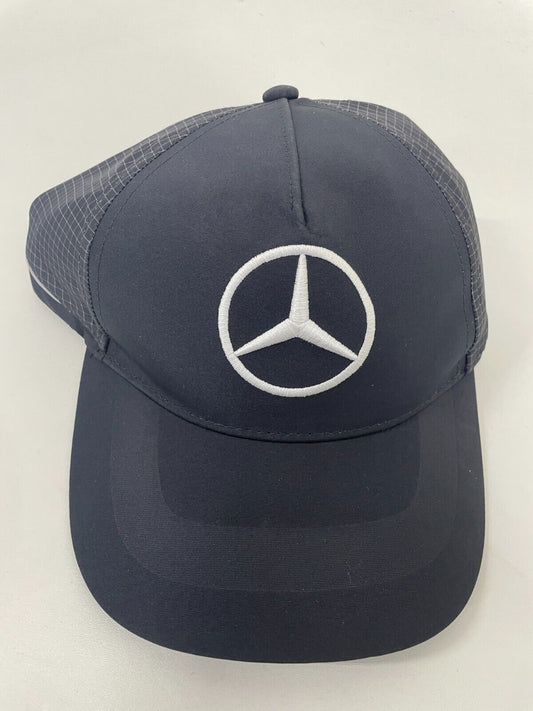 Mercedes Mens OSFA AMG Petronas F1 Team Baseball Cap Black Racing 2022 Hat