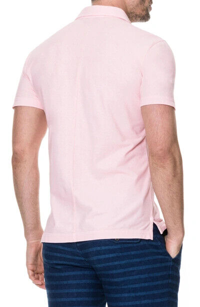 Rodd & Gunn Mens 2XL Rose Pink Wilsons Bay Sports Fit Polo Shirt Cotton