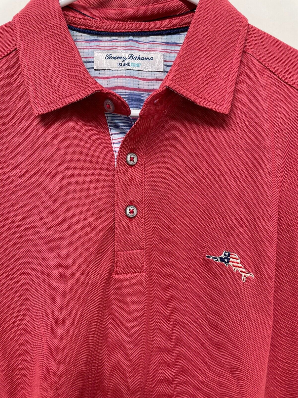 Tommy Bahama Mens M Emfielder Collection Jamboree Five o'Clock IslandZone Polo